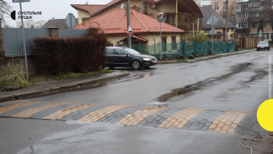 У Луцьку цього року облаштували «лежачі поліцейські»: скільки і де саме