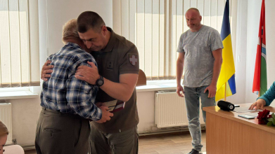Батькові Героя з Волині вручили посмертну нагороду сина
