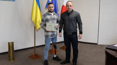 Ветеран Андрій Матвіюк із Луцька отримав сертифікат на придбання житла