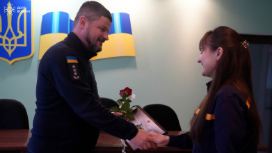 У Луцьку відзначили рятувальників за мужність і професіоналізм