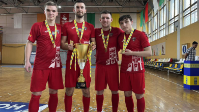 Луцький «Любарт» вдруге поспіль став чемпіоном Першої ліги України з футзалу