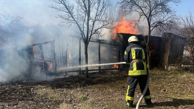 Через людську недбалість у громаді на Волині згоріла будівля