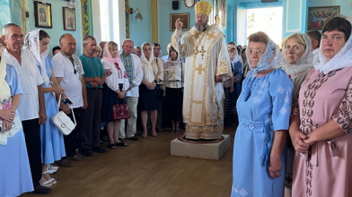 Митрополит Михаїл звершив літургію у волинському храмі з 150-річною історією