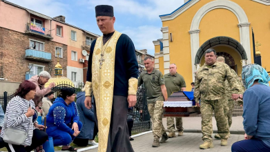 В останню путь провели захисника з Волині Петра Козачука