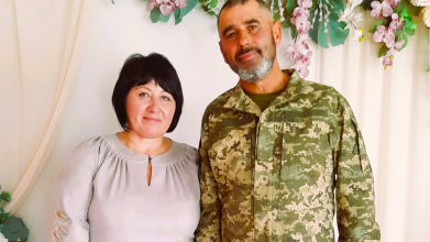 Військовий з Волині одружився з коханою