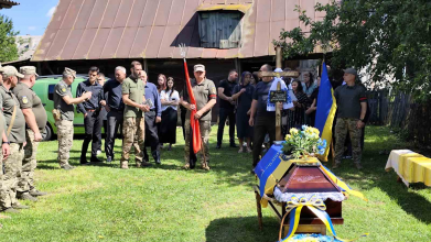 Загинув у травні минулого року: на Волині поховали Героя Руслана Приходька, який довгий час вважався зниклим безвісти