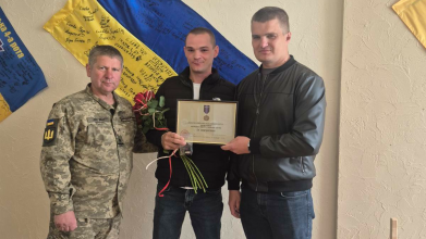 Ветеран із Волині отримав високу державну відзнаку за поранення