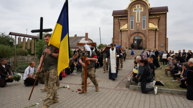 Поліг у бою у жовтні 2024 року: на Волині провели в останню путь Героя Ігоря Лавришина