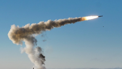 Випущена окупантами по Одесі ракета розірвалася у повітрі