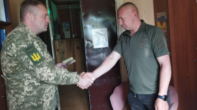 Волинянина нагородили відзнакою Міністерства оборони