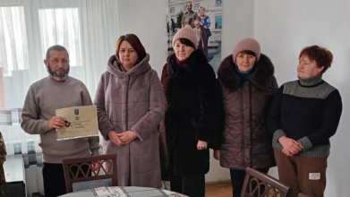 Зазнав поранення: ветерану війни з Волині вручили відзнаку Міністра оборони України