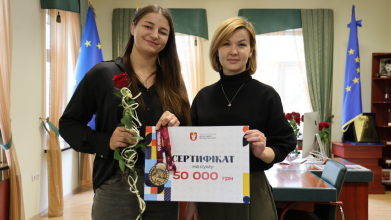 Борчиня з Волині отримала 50 тисяч гривень за перемогу на чемпіонаті Європи