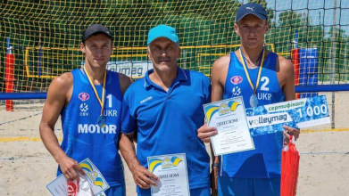 Студент волинського університету виборов «срібло» чемпіонату України з пляжного волейболу