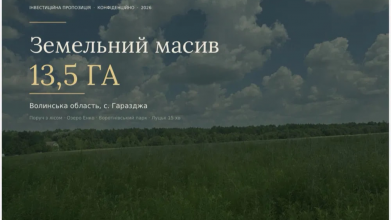 Біля Луцька продають земельну ділянку під SPA-комплекс за майже мільярд гривень