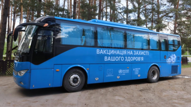 На Волині у вересні працюватимуть вакцинальний автобус і мобільна амбулаторія: графік виїздів