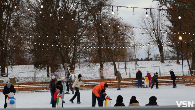 Як виглядає центральний парк у Луцьку у перші дні 2026 року. Фоторепортаж