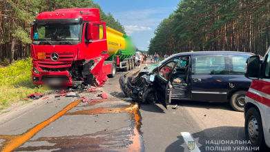 За вихідні на Волині травмувалися шестеро мотоциклістів, одна людина загинула в ДТП