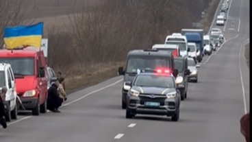 Нововолинськ зустрічає полеглого захисника Олександра Дудіка