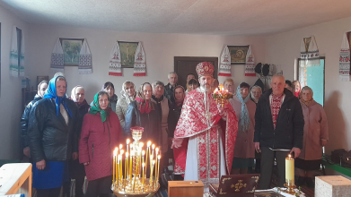 У церкві на Волині вперше провели службу українською мовою