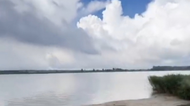 Біле озеро, обміління