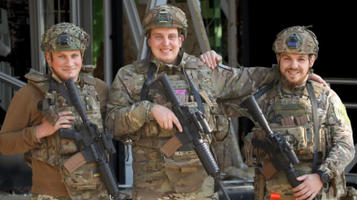 Поліцейський, лісівник і військовий: троє волинян стали побратимами у 100-й бригаді