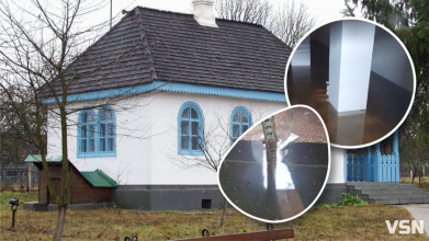 Чекали грошей і почали взимку: чому ремонт зіпсував «білий будиночок» Лесі Українки