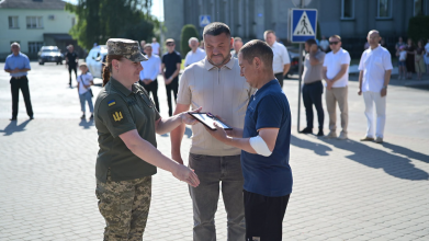 Відзнаки Міноборони та Головнокомандувача ЗСУ отримали захисники з Волині