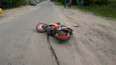 На Волині 16-річний мотоцикліст злетів у кювет, - ЗМІ