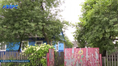 Мурал, розписи і квіти на воротах: як художниця з Волині розмальовує власне село. Відео