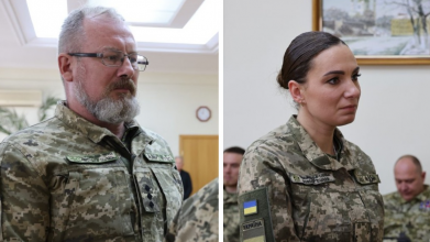 Прикордонник-історик та бойова медикиня з Волинського загону отримали державні відзнаки