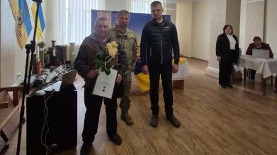 Ветерана з Волині відзначили нагородою Головнокомандувача ЗСУ