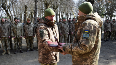 Протягом 8 місяців давали відсіч окупантам: на Волині нагородили прикордонників, які повернулися з передової 