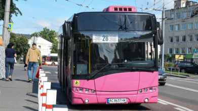 Куди зникла «рожева маршрутка» з вулиць Луцька