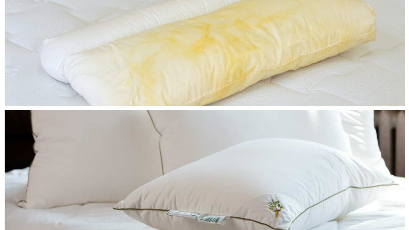 Жовті плями на подушках зникнуть без прання: ефективний домашній спосіб