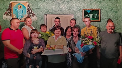 «Душа із моїми синами, які боронять Україну»: історія мами 13 дітей з Луцької громади