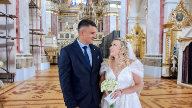 Ексдиректорка КП «Ласка» у Луцьку обвінчалася з коханим
