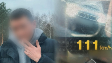 На Волині зупинили п’яного водія, який мчав 111 км/год у населеному пункті