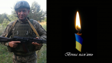 Під час артилерійського обстрілу загинув солдат з Волині Микола Фальчук