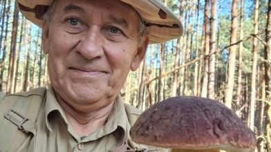 Василь Овдіюк знайшов велетенського боровика