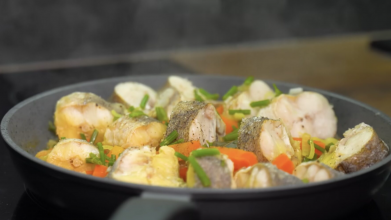 Як приготувати хек зі смаком раків