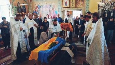 На Волині в останню путь провели старшого солдата Сергія Левкова