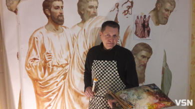 Іконописець з Волині: «Перш ніж узятися до роботи, вивчаю історію храму, життя святих, дух часу»