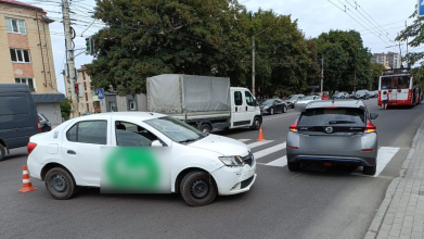 «Рено» не пропустив «Ніссан»: ДТП на Київському майдані у Луцьку