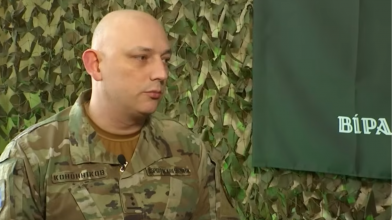 Смерть командира 154 ОМБр Кононнікова