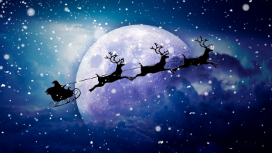 Санта-Клаус пролітав біля Луцька, Flightradar