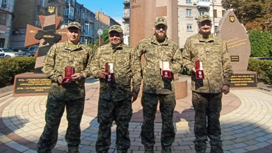 Чотирьом бійцям Волинського прикордонного загону вручили ордени «За мужність»