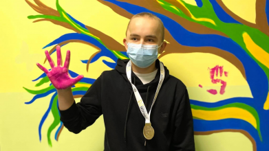 «Головне - не здаватися і вірити, що колись це пекло закінчиться»: історія 16-річного Назара з Волині, який переміг рак