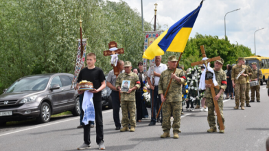 На Волині поховали Героя Олександра Шишка, який загинув 11 місяців тому