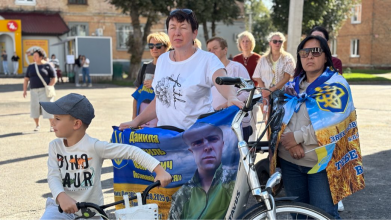 На Волині влаштували велопробіг на підтримку зниклих безвісти та полонених