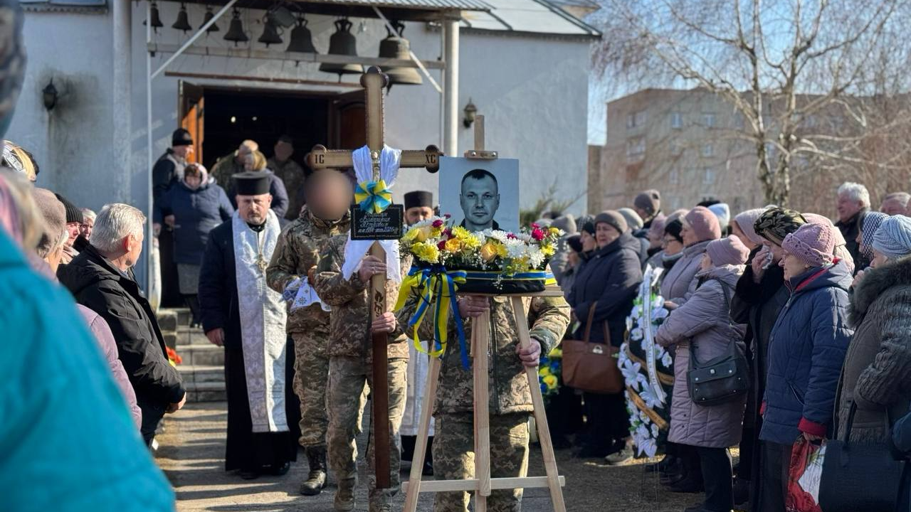 На Волині попрощалися із Захисником України Володимиром Киричуком